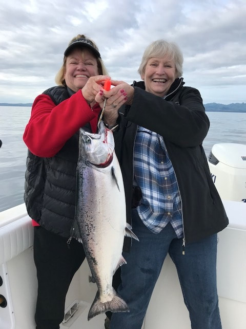 salmon fishing in kodiak alaska